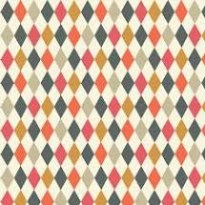 Cole and Son Whimsical Punchinello 103-2006 Multi Red Black